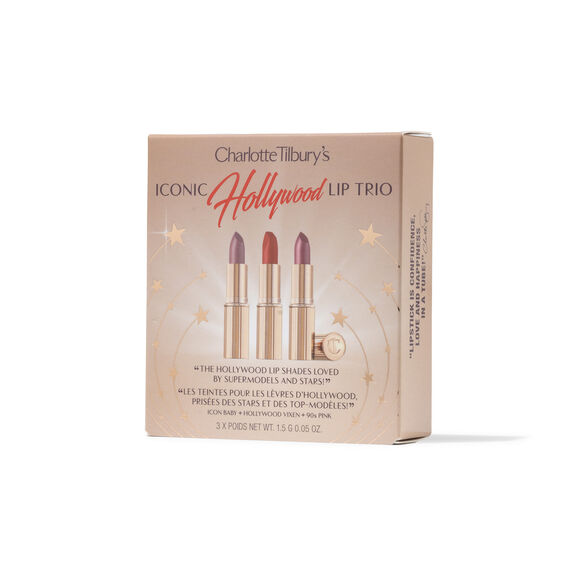 Iconic Hollywood Mini Lip Trio Kit Charlotte Tilbury