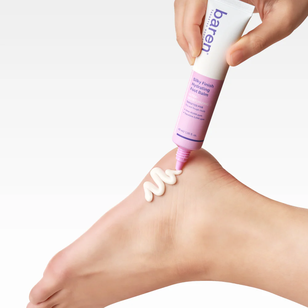 Silky Finish Hydrating Foot Balm Baren - Imagen 3