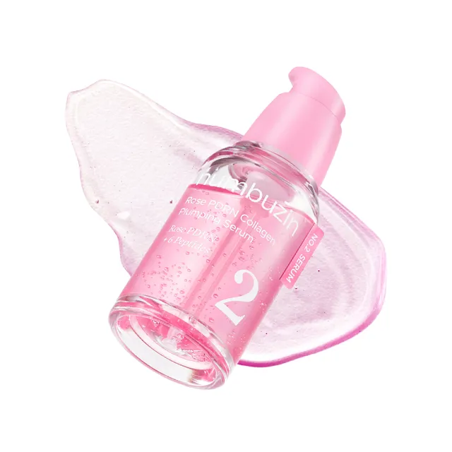 No.2 Rose PDRN Collagen Plumping Serum Numbuzin - Imagen 2