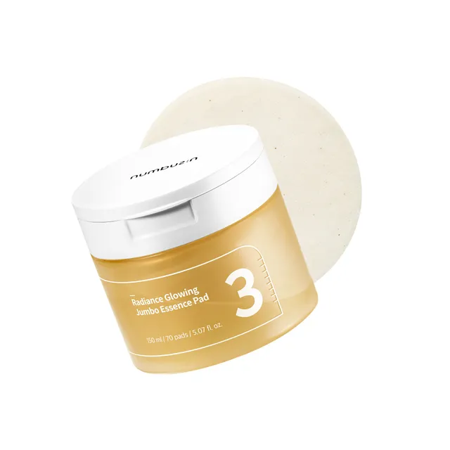 No.3 Radiance Glowing Jumbo Essence Pad Numbuzin