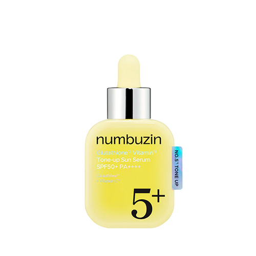 No.5 Glutathione Vitamin Tone-up Sun Serum Numbuzin