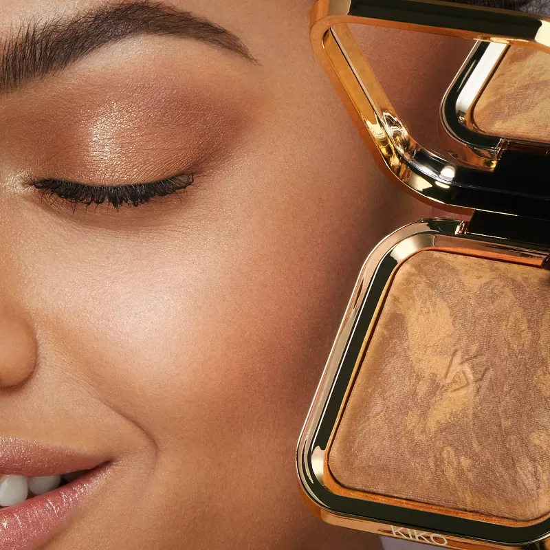 Silky Glow Baked Bronzer Kiko Milano - Imagen 3