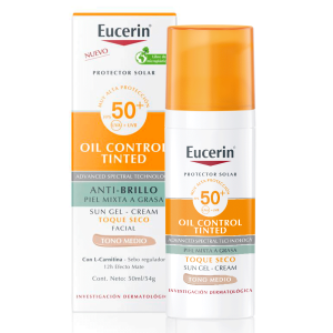 Sun Oil Control Tinted FPS50+ Eucerin