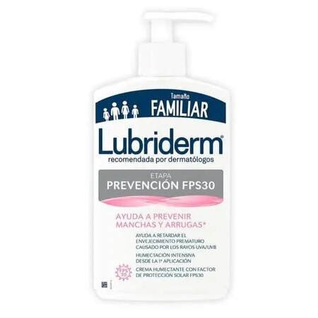 Crema Corporal Prevención FPS 30 Lubriderm