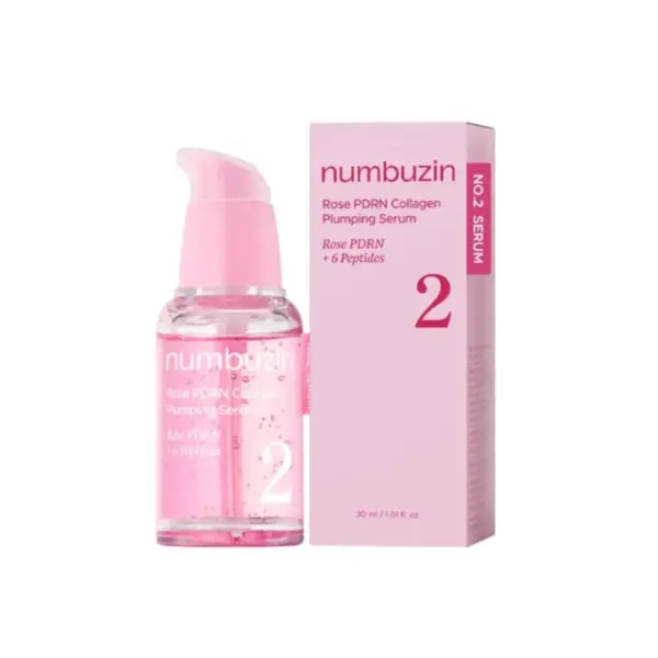 No.2 Rose PDRN Collagen Plumping Serum Numbuzin
