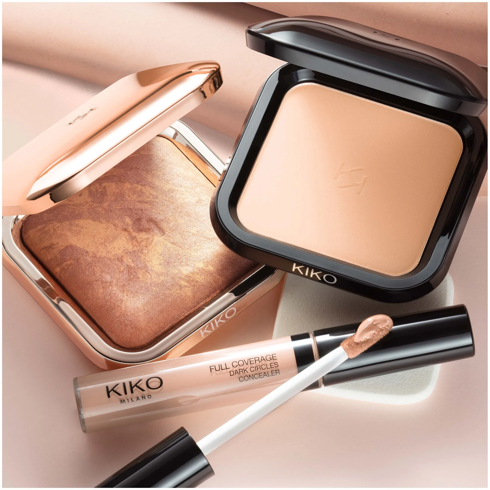 Silky Glow Baked Bronzer Kiko Milano - Imagen 2