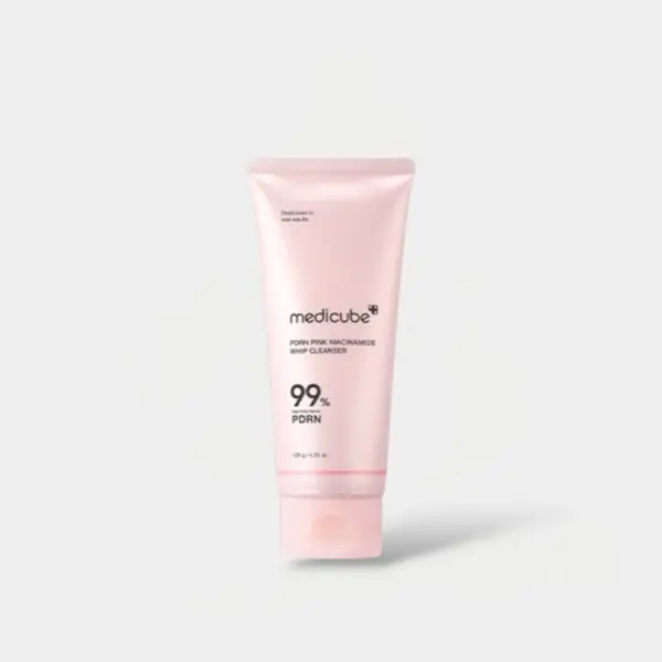 PDRN Pink Niacinamide Whip Cleanser Medicube