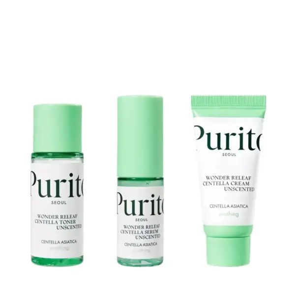 Wonder Releaf Centella Mini Kit Unscented Purito Seoul