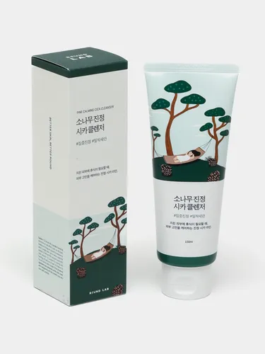 Pine Calming Cica Cleanser Round Lab