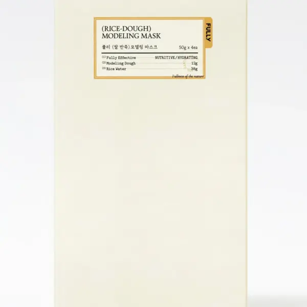 Rice Dough Modeling Mask Fully