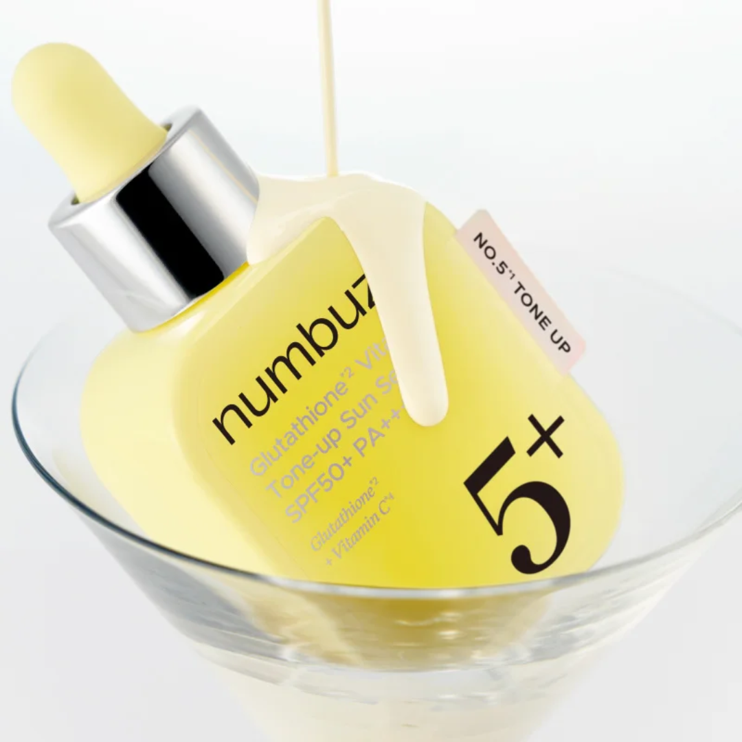 No.5 Glutathione Vitamin Tone-up Sun Serum Numbuzin - Imagen 2