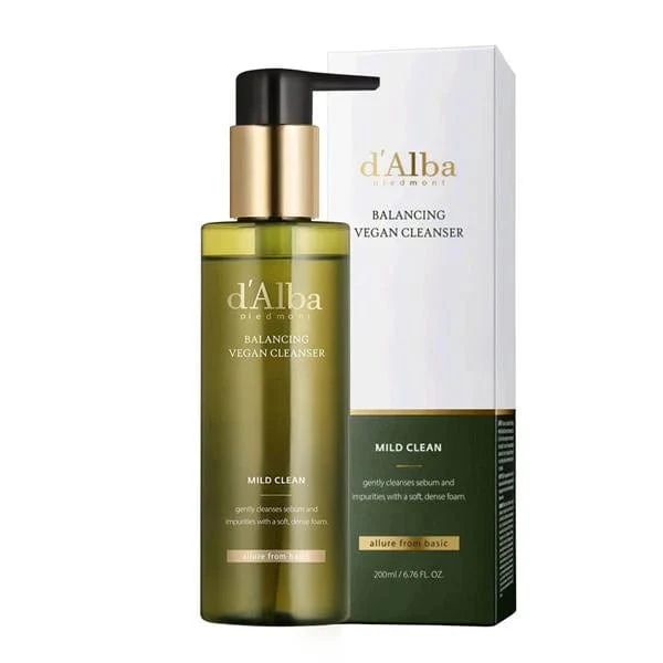 Mild Skin Balancing Vegan Cleanser D'Alba