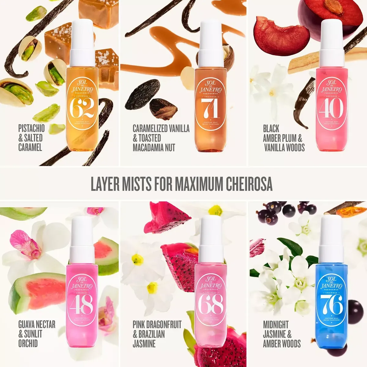 Set Mist & Mingle Cheirosa Sol de Janeiro - Imagen 3