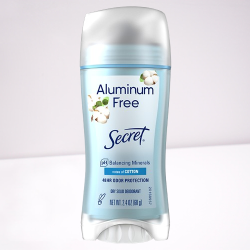 Aluminum Free Deodorant Secret