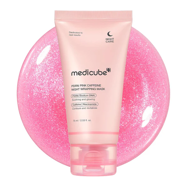 PDRN Pink Caffeine Night Wrapping Mask Medicube