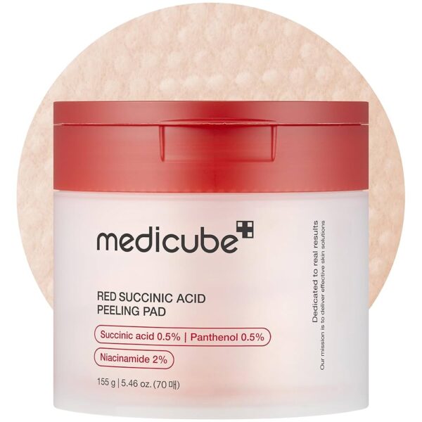 Red Succinic and Peeling Pad Medicube