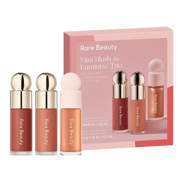 Mini blush & luminize Trio Rare Beauty