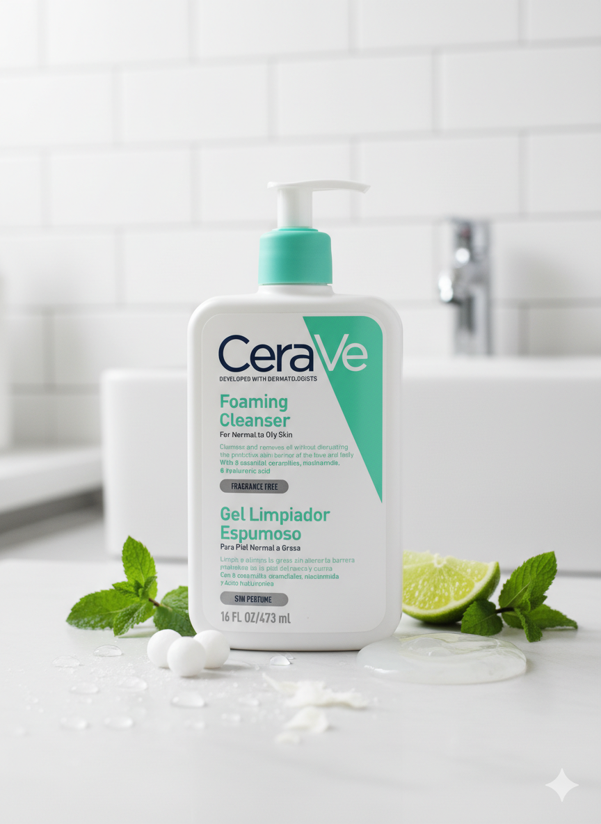 CeraVe Foaming Facial Cleanser 473 ml - Imagen 2