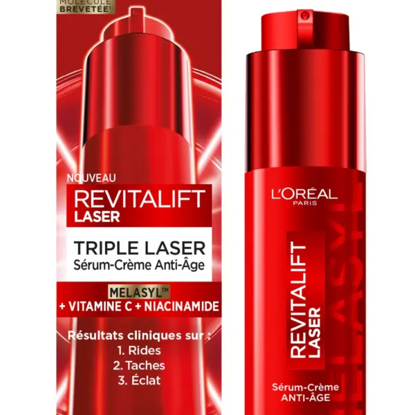 L'Oréal Paris Revitalift Laser Triple Laser, un Sérum-Crème Anti-Âge