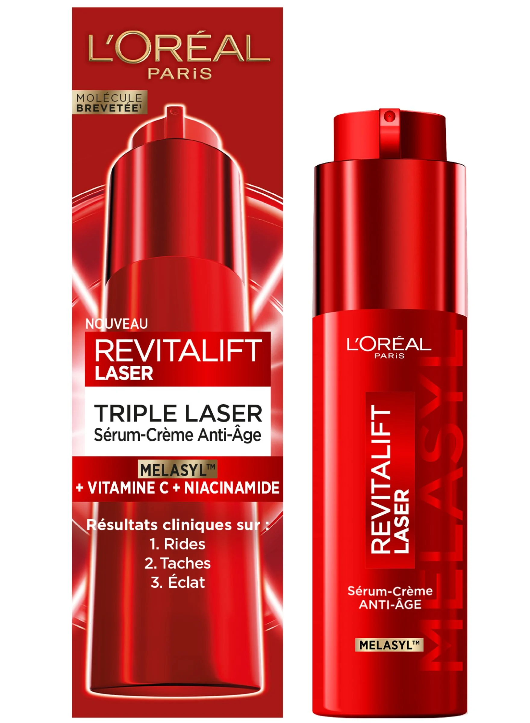 L'Oréal Paris Revitalift Laser Triple Laser, un Sérum-Crème Anti-Âge