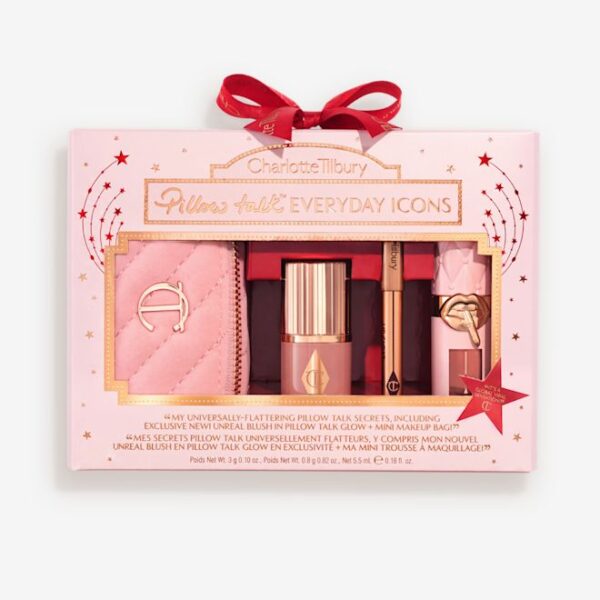 Charlotte Tilbury Pillow Talk Every Icons Lip &Cheek Makeup  Gift Set